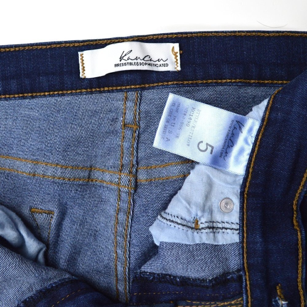 KanCan Distressed Skinny Jeans 5 - Picture 7 of 7